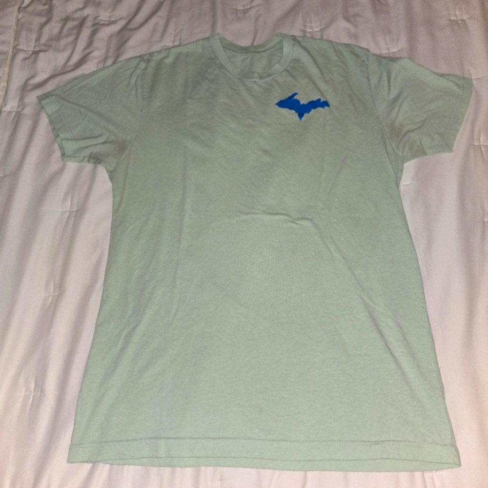 Mint green shirt